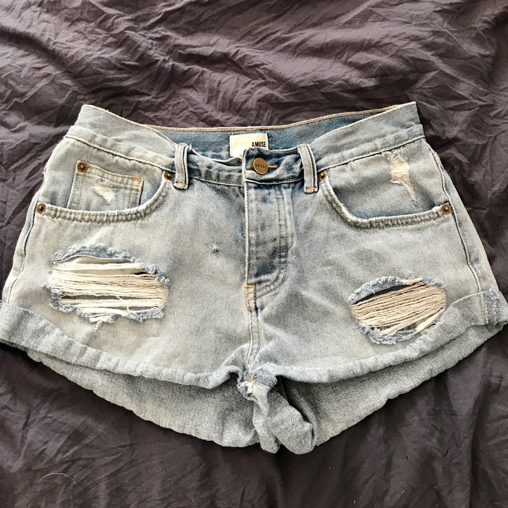 Amuse Jean shorts